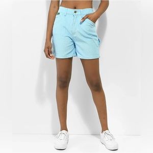 Empyre laurel blue corduroy carpenter shorts